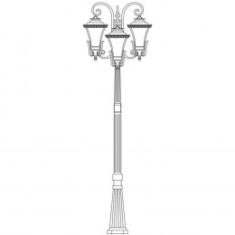 PL4029 Светильник садово-парковый