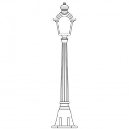 PL4016 Светильник садово-парковый