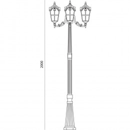 PL110 Светильник садово-парковый