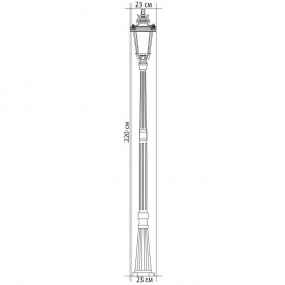 PL4007 Светильник садово-парковый