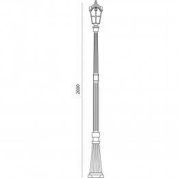PL108 Светильник садово-парковый