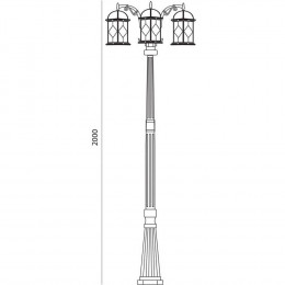 PL178 Светильник садово-парковый
