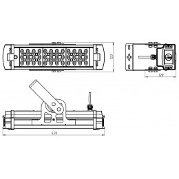 LL-Industry.2-045-136 Промышленный светодиодный светильник 43 ВТ