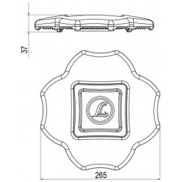 DELTA 4 ЖКХ светильник 16 ВТ