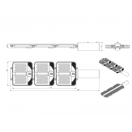 KASKAD-120 Уличный светодиодный светильник