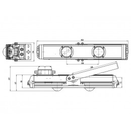 СГУ-110-1201-Ех (LL-DS-110.Ex) Взрывозащищенный промышленный светильник