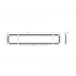 SLIMPANEL.2-150x1200-25 Офисный светодиодный светильник