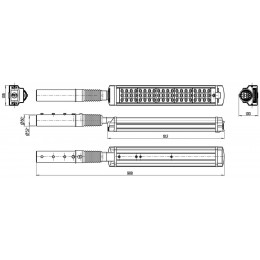 LL-MAG2-075-160 Уличный светодиодный светильник консольный 71 Вт LL-ДКУ-02-075-0337-67