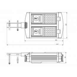 MAG44-120 Уличный светодиодный светильник