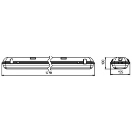 LL-Industry.P 32 (LL-ДСП-01-032-0415-65Д/Б) Промышленный светодиодный светильник