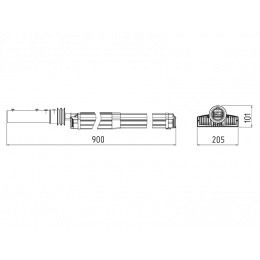 MAG42-250 Уличный светодиодный светильник