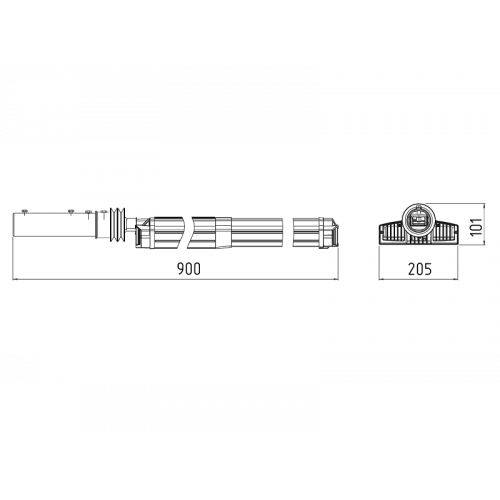 MAG42-250 Уличный светодиодный светильник