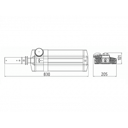 MAG41-200 Уличный светодиодный светильник