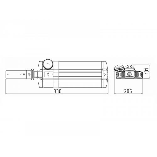 MAG41-200 Уличный светодиодный светильник