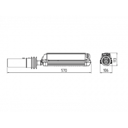MAG32-75 Уличный светодиодный светильник