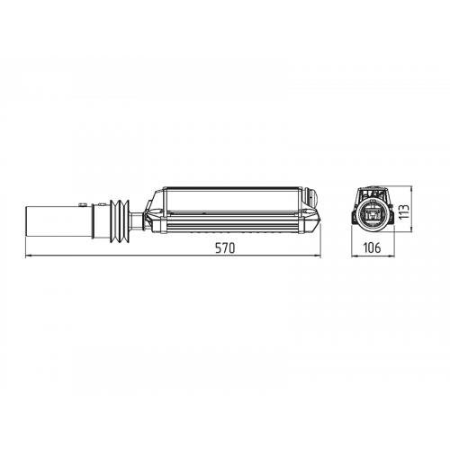 MAG32-75 Уличный светодиодный светильник