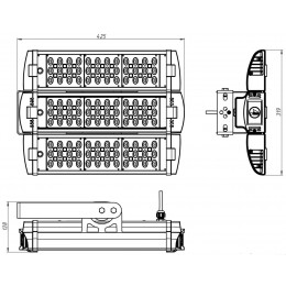 LL-Industry.2-135-336 Промышленный светодиодный светильник 129 ВТ LL-ДБУ-02-135-0336-67