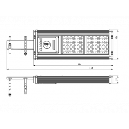 MAG10-80 Уличный светодиодный светильник