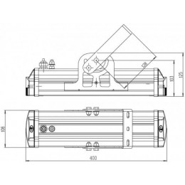 INDUSTRY.Ex 45 1х36 (LL-ДБС-045-0111-65-Ex) Взрывозащищенный светодиодный светильник 45 ВТ