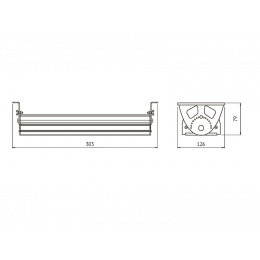 INDUSTRY.9-045 Промышленный светодиодный светильник