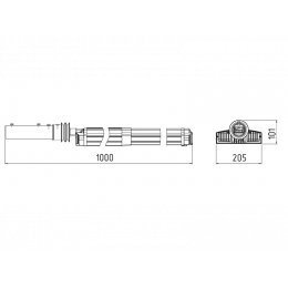 MAG42-300 Уличный светодиодный светильник