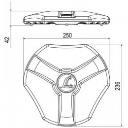 DELTA 3 MD ЖКХ светильник 23 Вт с СВЧ-датчиком движения