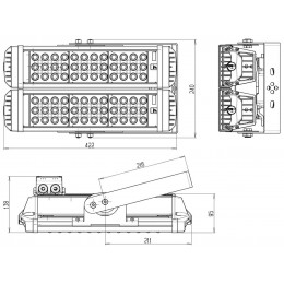 INDUSTRY.3-160-236 Промышленный светодиодный светильник