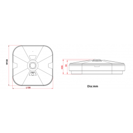 CLARUS M2 180 NM ST Светильник аварийный светодиодный