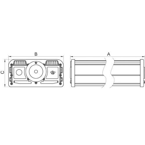 Трасса-1 (СКС-А-220-001-Н,Т-УХЛ1) Светодиодный уличный светильник