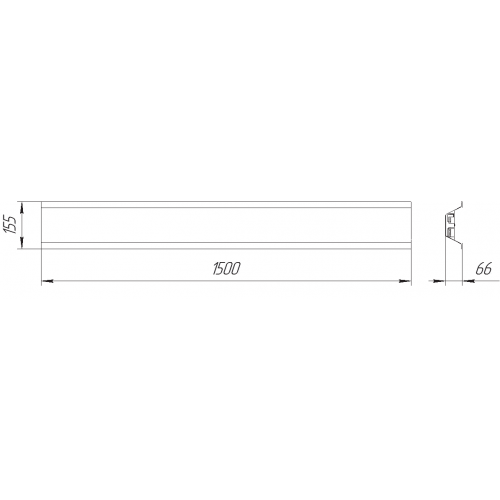 Светодиодный светильник Линия-5 (ССП-А-220-054-Н,Т-УХЛ)