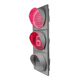 Светофор Т.1.1 с ТООВ светодиодный транспортный 200мм (классический корпус)