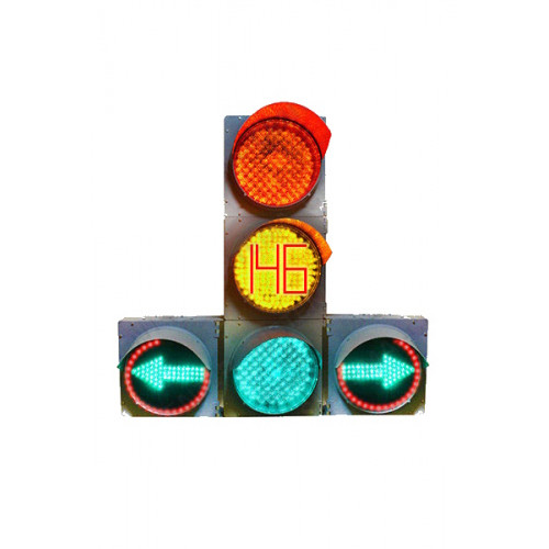 Светофор Т.1.ПЛ.2 300 мм светодиодный транспортный