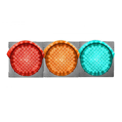 Светофор Т.1.г.2 300 мм светодиодный транспортный