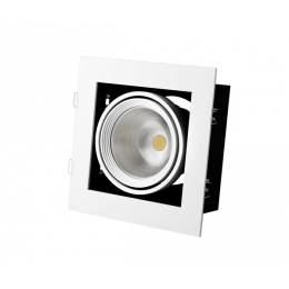 GRAZIOSO 1 LED 30 3000K clean Светильник светодиодный карданный Vivo Luce