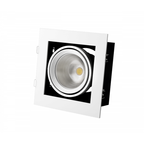 GRAZIOSO 1 LED 30 3000K clean Светильник светодиодный карданный Vivo Luce