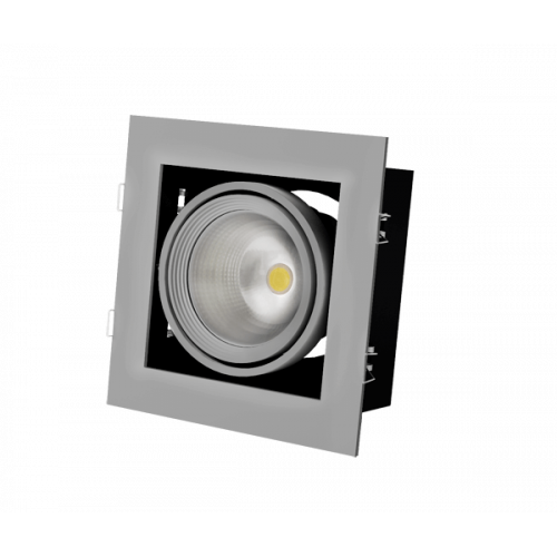 GRAZIOSO 1 LED 30 3000K clean Светильник светодиодный карданный Vivo Luce