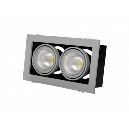 GRAZIOSO 2 LED 2х30 3000K Светильник светодиодный карданный Vivo Luce