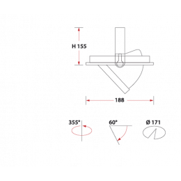 MAGICO LED 30 N 4000K CITIZEN white clean Светильник светодиодный Vivo Luce
